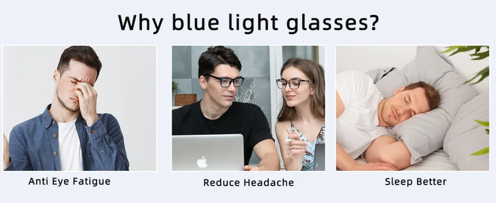 DUCO Blue Light Blocking Glasses For Men Blue Ray Glasses Oversized Computer Glasses Retro Square Fashion Eyeglasses 5223 Black - blue light blocking glasses