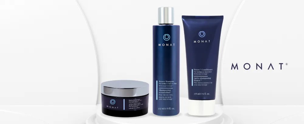 Renew Hydrating Hair Care System - Shampoo Conditioner and Masque System for Dry Brittle Hair (8 oz/6 oz/5 oz) - Renew Hydrating System