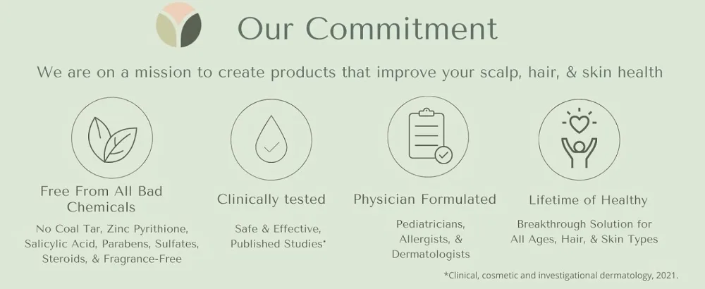 Psoriasis & Dandruff relief | Yobee Probiotic Shampoo & Conditioner | Doctor formulated - our commitment