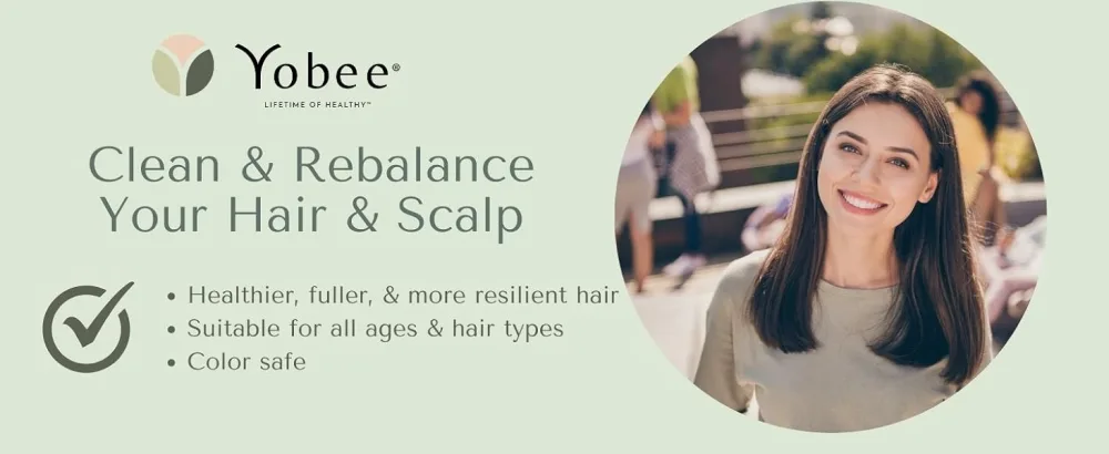 Psoriasis & Dandruff relief | Yobee Probiotic Shampoo & Conditioner | Doctor formulated - Shampoo 6
