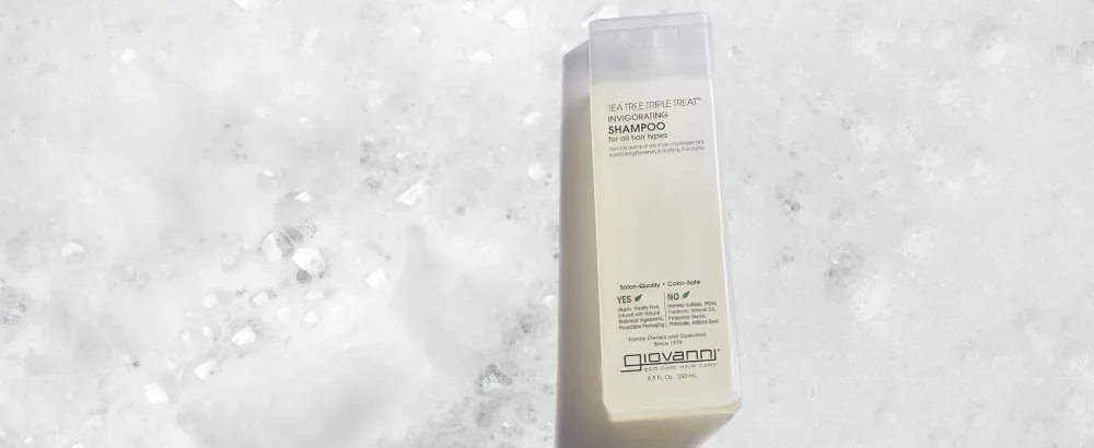 Giovanni Hair Care Products Shampoo Tea Tree Triple Treat 2 Fluid Ounce - Tea tree, Shampoo, Conditioner, Gio, Giovanni,