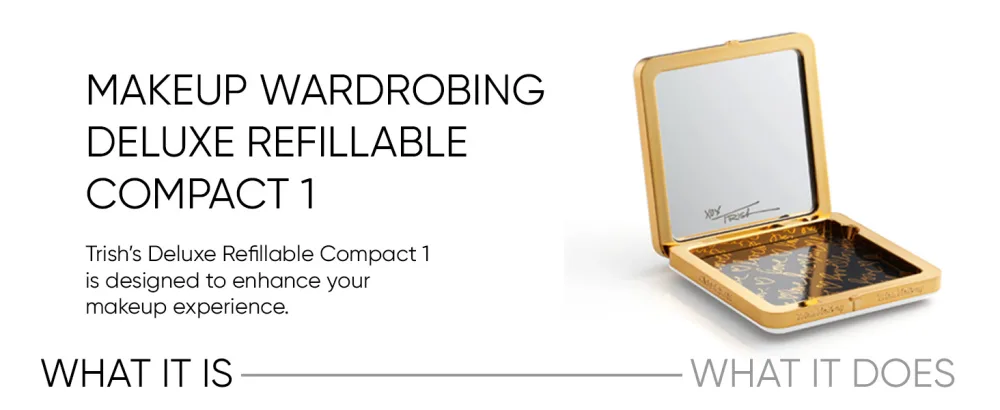 Trish McEvoy Makeup Wardrobing Deluxe Refillable Compact 1 - what it is
