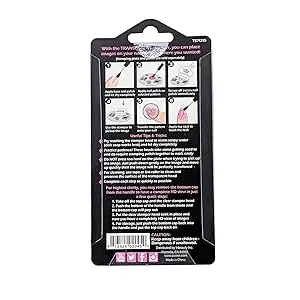 PUEEN 35mm HD Chunky Transparent Soft Stamper and Scraper Set - Nail Art - Stamping Tools - CLEAR - BH000706 - product information 4