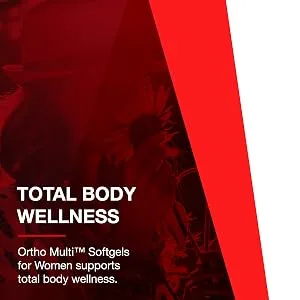 Protocol Ortho Multi - Antioxidants, Bone Health, Multivitamin for Women - 90 Softgels - Body Wellness