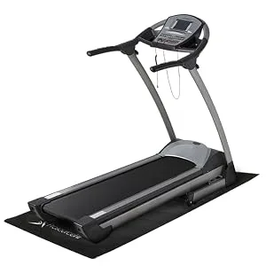 ProsourceFit Treadmill & Exercise Equipment Mats Regular - desk for hardwood floors clear grey for tile floor