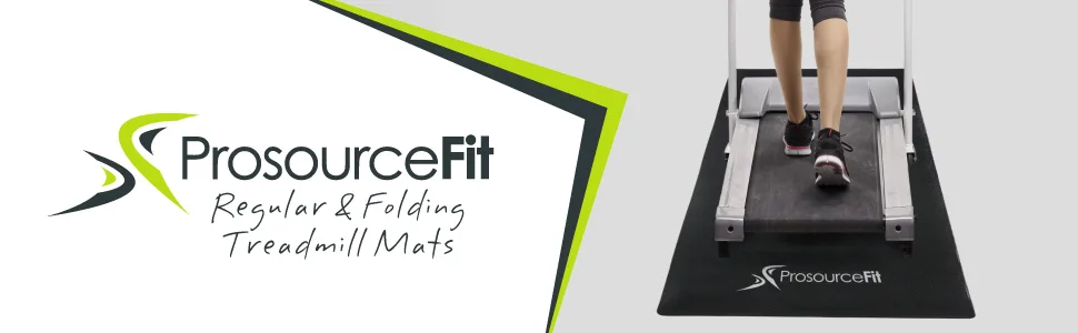 ProsourceFit Treadmill & Exercise Equipment Mats Regular - Prosource Fit Treadmill & Exercise Equipment Mats, Fold-to-Fit Folding & Regular Designs
