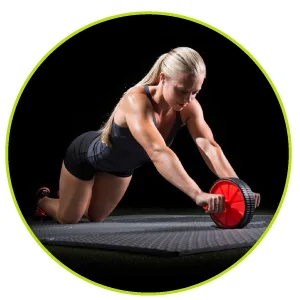 ProsourceFit Puzzle Exercise Mat , EVA Foam Interlocking Tiles Protective Flooring for Gym Equipment and Cushion for Workouts Black 1/2" Thick 24 Square Feet - children mat gaiam valeo mma speed rope