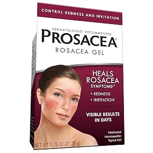 Prosacea - Heals Rosacea Symptoms of Redness, Pimples and Irritation - 0.75 oz 0.75 Ounce (Pack of 1) - prosacea rosacea