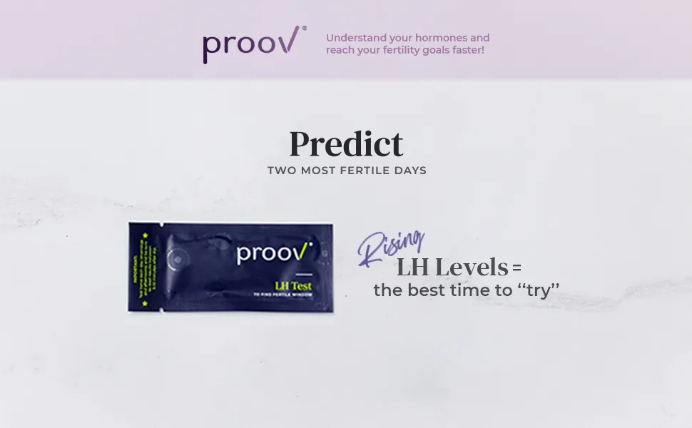 Proov PredictTM l Ovulation Test Strips to Predict The Fertile Window l 30 LH Tests and One Proov P Cup - Ovulation Test Predict Ovulation Trying to Conceive LH Test LH Hormone Test Fertility Test OPK