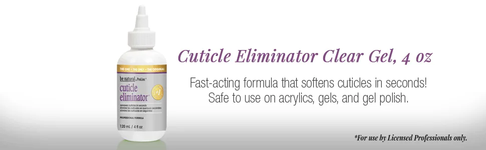 ProLinc Cuticle Eliminator, Removes Cuticles in Seconds, 4 oz - ProLinc Cuticle Eliminator, 4 Fluid Ounce