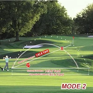 Profey Golf Rangefinder with Slope, 6X Magnification Laser Range Finder, High-Precision Flag Lock Pulse Vibration, Yards Slope ON/Off Tournament Legal Rangefinder, with Gift Box - golf rangefinder
