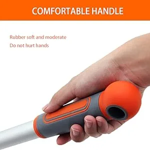 Professional Window Squeegee Cleaner, 2 in 1 Shower Squeegee with Extension Pole, 62 Telescopic Window Washing Equipment with Bendable Head, Glass Cleaning Tools for Indoor/Outdoor High Window - product information 7