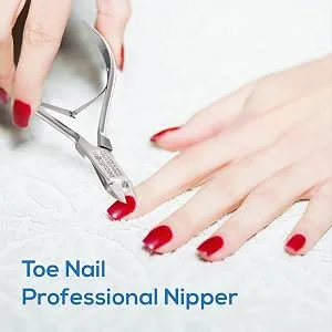 Professional Cuticle Cutter & Pusher Trimmer Manicure Tools with Double Spring Perfect Nail Care Tool for Manicure & Pedicure Beauty at Home/Spa/Saloon (Silver) - product information 3