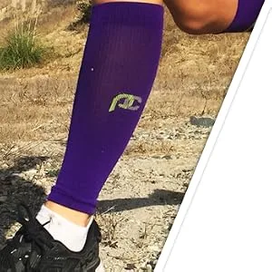 PRO Compression Calf Compression Sleeve for Calf Pain Relief | Calf Guard for Running, Cycling, Nurses, and Sports Small/Medium Neon Pink - product information 6