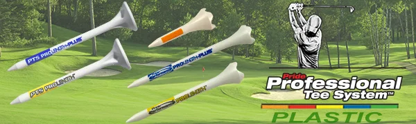 Pride Performance Professional Tee System Plastic Golf Tees (30 Count) , Yellow, 2-3/4 Inch - PTS PLASTIC