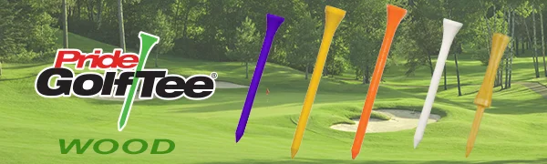 Pride Golf Tee, 3-1/4 inch Deluxe Tee, 50 Count White - product information 1