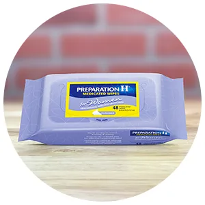 Preparation H Flushable Medicated Hemorrhoid Wipes, Maximum Strength Relief, 10 Count (Pack of 2) - product information 5