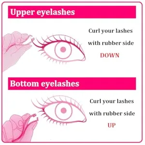 Preo Prima Shogyo Japanese Partial Eyelash Curler, Inner Corner/Outer Corner Precision Lash Curl Up Tool, Made in Japan (Included 6 Replacement Rubber) C-2000 - prima shogyo
