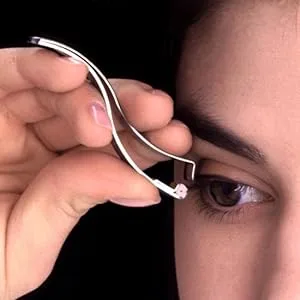 Preo Prima Shogyo Japanese Partial Eyelash Curler, Inner Corner/Outer Corner Precision Lash Curl Up Tool, Made in Japan (Included 6 Replacement Rubber) C-2000 - prima shogyo
