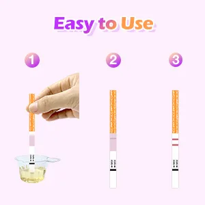 Premom Pregnancy Test Strips -30-Pack Individually Wrapped Pregnancy Test Kit- Over 99% Accurate and Powered by Premom Ovulation Predictor iOS and Android APP 30 Count (Pack of 1) - Easy to Use