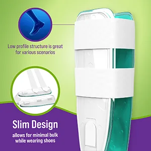 Premium Air Stirrup Ankle Brace Stabilizer With Air & Gel Cold Therapy - One Size Fits All 1 Pack - product information 11