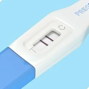 Pregmate 20 Ovulation and 5 Pregnancy Midstream Tests 25 Piece Set - Positive: If two lines are visible and the test line is equal to or darker than the control line
