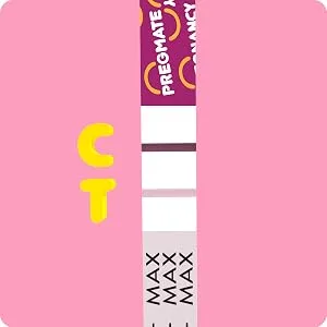 Pregmate 100 Pregnancy Test Strips (100 Count) - Positive pregnancy test result: Two lines mean the test is positive and you are pregnant.