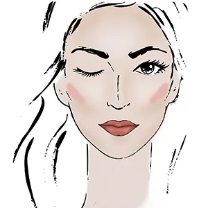 Powder Makeup Brush, FITDON Kabuki Brush for Face Large Coverage Mineral Powder Bronzer Foundation Blending Blush Buffing Powder Brush - Blush & Bronzer