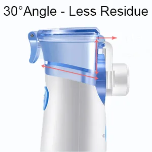 Portable Mesh Nebulizer Handheld Nebulizer for Cough, Portable Personal Cool Mist Steam Inhaler for Sinus Cold,Kids Adults Use - Portable Nebuliser