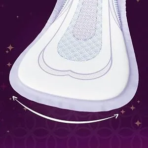 Poise Overnight Incontinence Pads for Women, Ultimate Absorbency, 72 Count (2 Packs of 36) (Packaging May Vary) Without Wings - product information 2