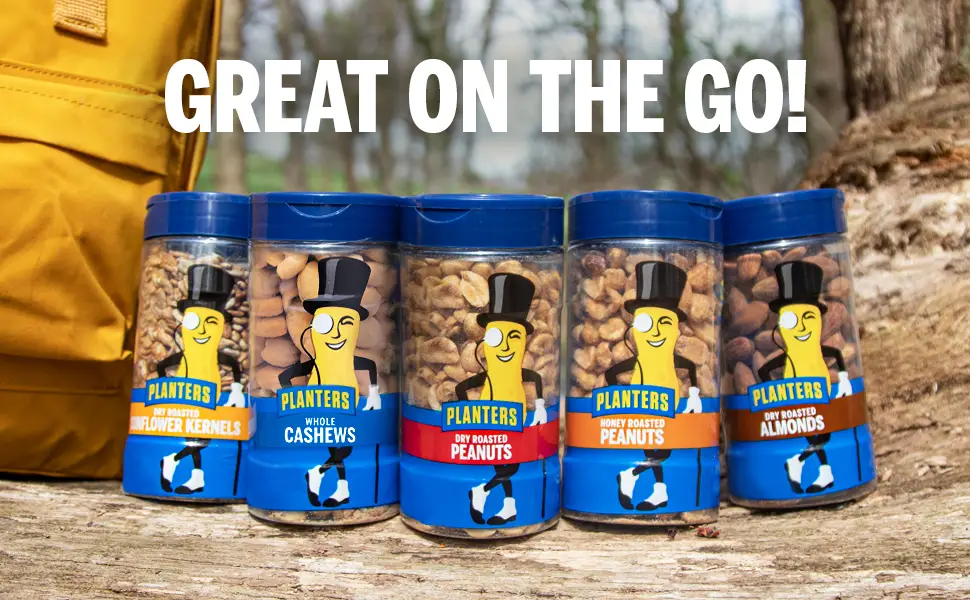 Planters Pop & Pour Honey Roasted Peanuts, (4 ct - 7 oz. Jars) - To come