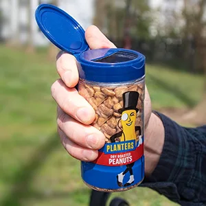 Planters Pop & Pour Honey Roasted Peanuts, (4 ct - 7 oz. Jars) - To come