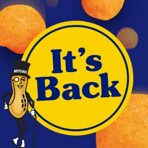 Planters Original Cheez Balls Cheese Flavored Snacks (2.75 oz Canister) - To come