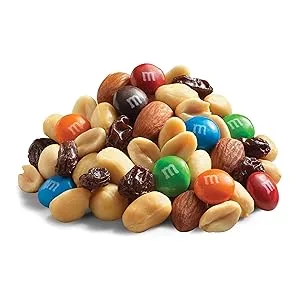 Planters Mixed Nuts (10.3 oz Canister) - snacks peanuts nuts high protein nutrition salted trail mix roasted cocktail