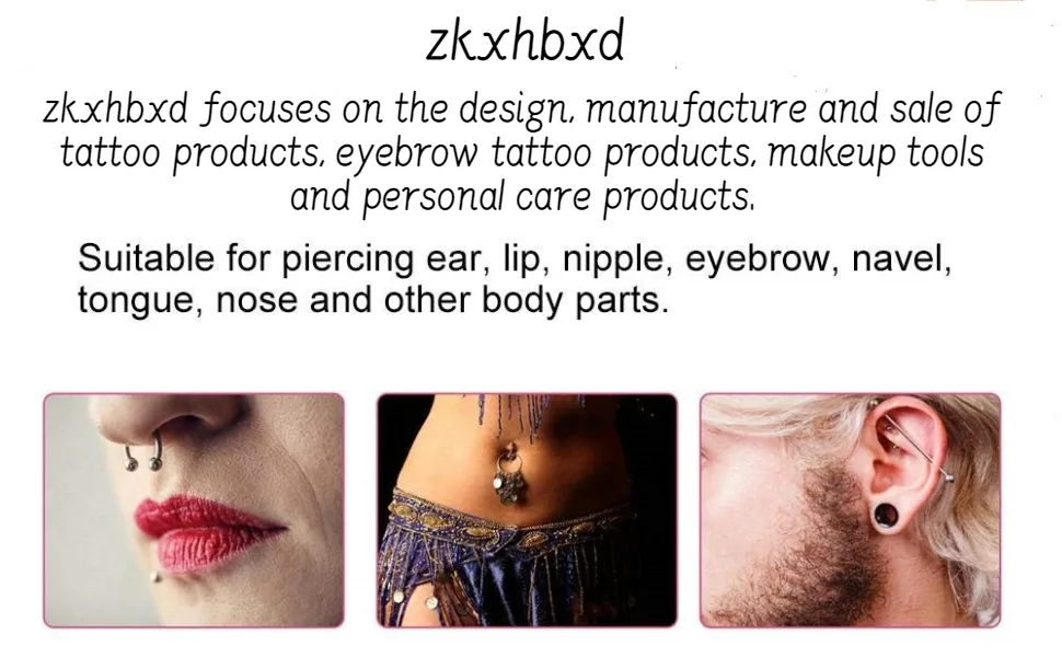 Piercing Needles - body piercing needles 12g.13g.14g.15g.16g.17g.18g.20g Individualized Package for Piercing Needle Supplies Piercing Kit (18G) - product information 1
