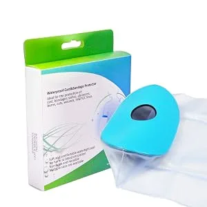PICC Line Shower Cover Waterproof IV & PICC Line Sleeve Protetcor for Chemotherapy Treatment, Broken Wound Elbow Reusable picc line covers for upper Arm Sleeve Protector for Bath Shower - armhand