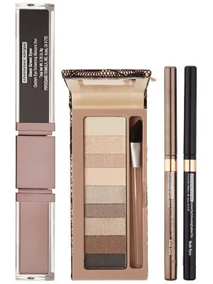 Physicians Formula Shimmer Strips Custom Eye Enhancing Kit with Eyeshadow, Eyeliner & Mascara, Nude - unspecified