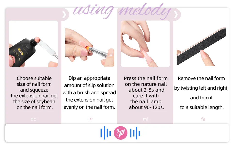 Phoenixy Poly Nail Gel Kit, 9 Pcs Builder Gel Starter Kit with U V LED Nail Light Extension Gel Nail with Everything DIY Nail Beginner Gift Kit MACARON COLORS - builder gel kit