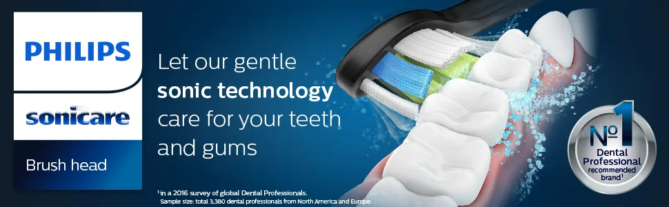 Philips Sonicare DiamondClean Classic Rechargeable Electric Power Toothbrush, Black, HX9351/57 Handle Only Black - electric toothbrush, removes plaque, toothbrush for whitening, toothbrush for braces, white teeth