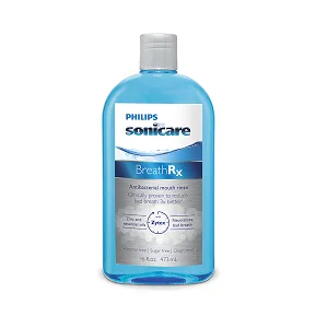 Philips Sonicare BreathRx Antibacterial Mouth Rinse, Blue, Clean Mint, 16 Fl Oz - product information 19