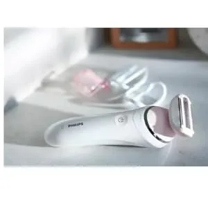 Philips SatinShave Advanced Womens Electric Shaver, Cordless Hair Removal, BRL140/51 Old Version Shaver + 4 Accessories - product information 24