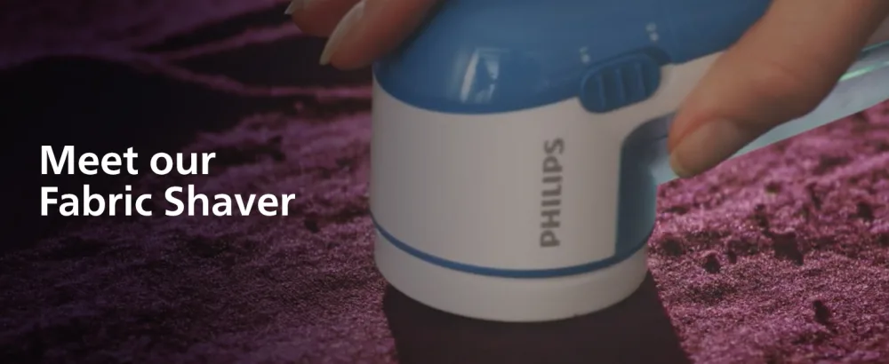 Philips GC026 Electric Lint Removers/Clothes Shavers/Lint Shavers/Fabric Shavers Blue - meet fabric shaver