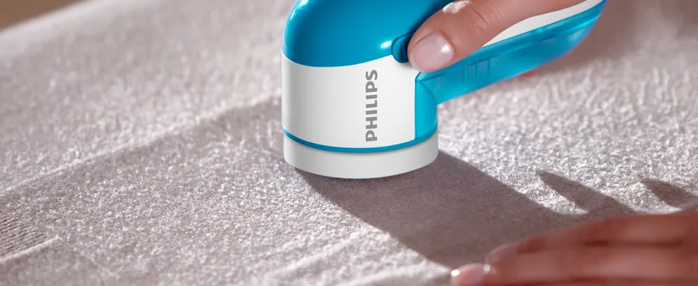 Philips GC026 Electric Lint Removers/Clothes Shavers/Lint Shavers/Fabric Shavers Blue - philips fabric shaver