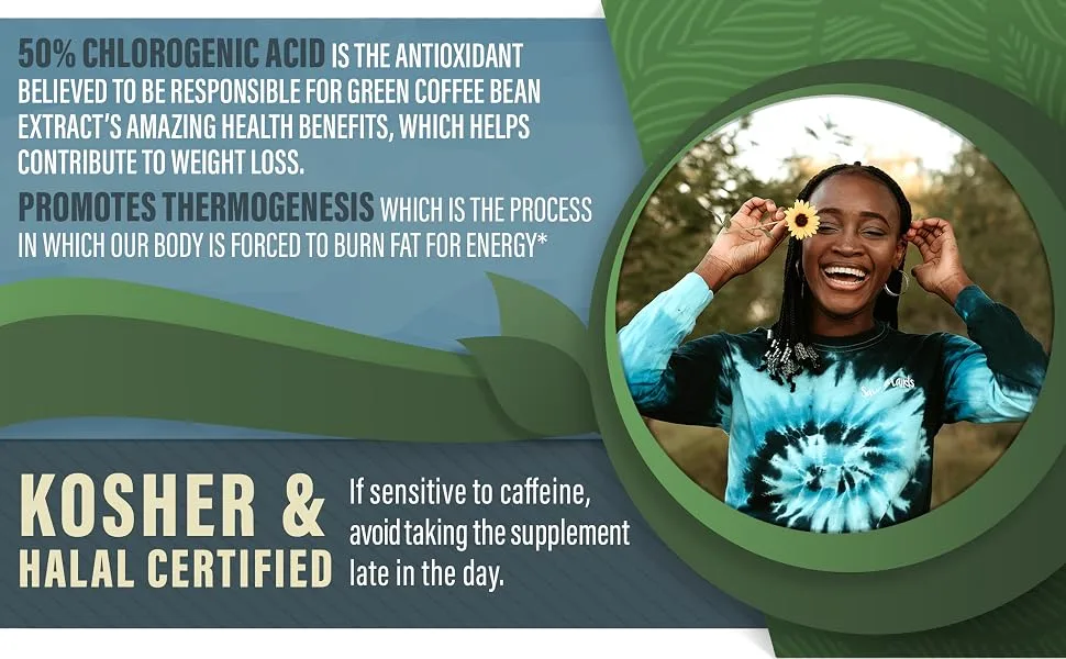 Perfect Green Coffee, 90 Count, 400mg - product information 4