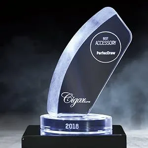 PerfecDraw Patented Precision Cigar Draw Enhancer Tool & Nubber - Cigar Trophy