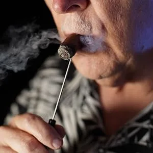PerfecDraw Patented Precision Cigar Draw Enhancer Tool & Nubber - perfecdraw cigar draw tool also used as cigar nubbernubber