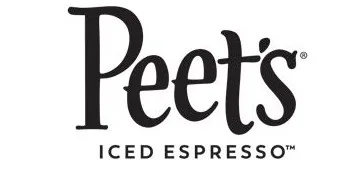 Peet's True Iced Espresso Black & White 8 oz Cans (12Count) Lightly Sweetened Single-Origin Colombian Espresso Milk & Cane Sugar 100 Calorie - Peet
