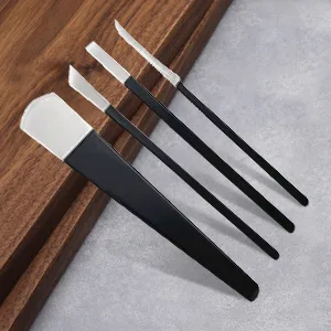 Pedicure Knife Set, 4Pcs Pedicure Knife for Feet Ingrown Toe Nail Correction Nippers Clipper Remover with Storage Bag. (160MM) 5 Piece Set - nail Manicure Tools