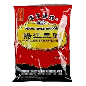 Pearl River Bridge Yang Jiang Flavor Preserved Beans, 250 g/8.82 oz. 8.82 Ounce (Pack of 1) - product information 1