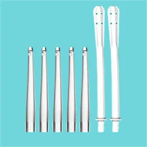 PE Clear Silicone Enema Bag Kit. Suitable for Coffee and Water Colon Cleansing. 2 Quart Capacity, 6.75 Foot Long Hose, 7 Tips. by Premium Enema - Enema Tips
